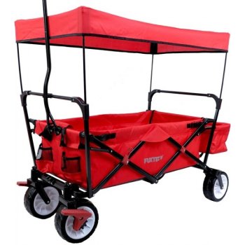 Prepravný vozík FUXTEC CT-350-R červený so strieškou od 150 € - Heureka.sk