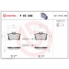 BREMBO Sada brzdových platničiek kotúčovej brzdy P85066