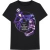 Disney tričko The Nightmare Before Christmas Purple Graveyard Čierna S