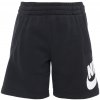 Detské šortky Nike, SPORTSWEAR CLUB FLEECE Čierna,Biela M