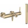 Laufen Kartell vaňová/sprchová batéria nástenná zlatá H3213370831411