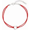 Evolution Group kabala náramok Srdiečko 13006.3 červený