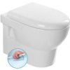 ISVEA - ABSOLUTE závesná WC misa, Rimless, 35x50cm, biela 10AB02002