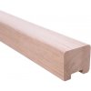 KP Bukové U-madlo zábradlia pr.45x40 mm nelakované, drážka 21x7 mm, 1 m HL4540-N_100