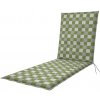 Doppler LIVING 4903 - polster na záhradné lehátko, bavlnená zmesová tkanina