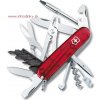 VICTORINOX 1.7725.T CYBER TOOL 34, red translucent