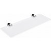 Nimco Polica do kúpeľne a sprchy 30 cm – sklo kov Bormo BR-11091B-30-26