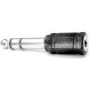 Audio redukcia, Jack (6.3mm) samec - Jack (3.5mm) samica, stereo, čierna, Logo blister