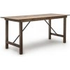 Skládací jedálenský stôl FERMETTE HIGH 255 x 100 x 110 cm hnedý TFE.WOH2510 PI.ANT