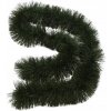 VIANOČNÁ GIRLANDA NA VIANOČNÝ STROMČEK, ZELENÁ REŤAZ NA VIANOČNÝ STROMČEK, 270 cm