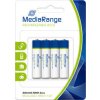 MediaRange NiMH Accu-nabíjacie Micro AAA/HR03, 1.2V, 800mAh - 4ks bal., blister