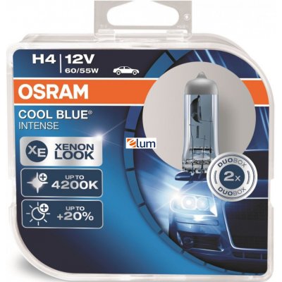 Osram Cool Blue Intense Box H4 P43t 12V 60/55W