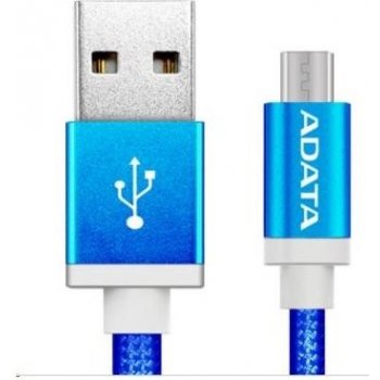 Adata AMUCAL-100CMK-CBL microUSB, 1m, modrý