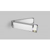 ASTRO Tosca LED swing arm wall light chrome 1157003