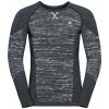 Funkčné tričko Odlo, BL TOP CREW NECK L/S BLACKCOMB ECO sivá,čierna XL