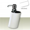 IVAB TAO - Dávkovač tekutého mydla voľne stojaci, gres biela/biela IBTAO03/2