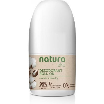 Natura Eko Deo roll-on s extraktom z bavlnníka 50 ml