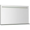 SAPHO - BRETO zrkadlo s LED osvetlením a policou 100x60,8cm BT100