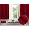 Biante Zatemňovací záves Blackout BKU-106 Vínový - šírka 140 cm 140x220 cm