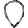 ABUS Reťazový zámok ABUS Tresor 6807C - kombinovaný zámok s 360° skrutkou, 7 mm hrubá oceľová reťaz, 4-miestny kombinačný kód - zámok na bicykel so stupňom zabezpečenia 7 - dĺžka 110 cm, sivá farba