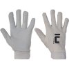 Cerva PELICAN Pracovné rukavice 12 párov šedá/biela 10/XL