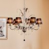 ONLI Luster Jacqueline, 6-plameňové, čierne - 4865/6CN