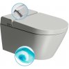 GSI WCLEAN závesné WC Swirlflush s integrovaným elektronickým bidetom, cenere dual-mat 7418K17