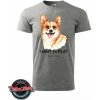 Dámske / pánske tričko s potlačou Welsh Corgi