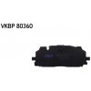 Sada brzdových platničiek kotúčovej brzdy SKF VKBP 80360