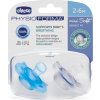 Chicco celo silikon Physio Mini Soft chlapec 2 ks V000887