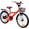 DETSKÝ BICYKEL 20 PALCOV MIRAVO BICYKEL PRE CHLAPCA KOŠÍK A STOJAN +