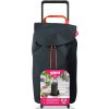 GIMI Tris Floral nákupný vozík sivý 52 l