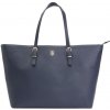 Kabelka Tommy Hilfiger - TH Monogram Medium Tote /Modrá