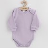 Dojčenské bavlnené body New Baby Casually dressed fialová, 86 (12-18m)