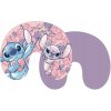CESTOVNÝ VANKÚŠIK LILO A STITCH ZAMATOVÝ VANKÚŠIK ROGAL STITCH ANJEL