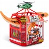 ZURU ROBO ALIVE - Dinosaurus v klietke + helikoptéra 3+