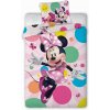 FARO Obliečky Minnie motýliky Bavlna, 140/200, 70/90 cm