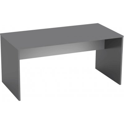 Písací stôl, grafit/biela, RIOMA NEW TYP 16