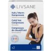 LIVSANE Studený / Horúci obklad gélový 13 x 14 cm 2 ks