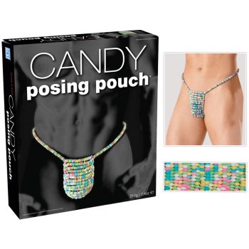 Spencer&Fleetwood Candy Posing Pouch - pánske tangá z ovocných cukríkov 210g