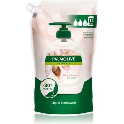 Palmolive Naturals Almond Milk vyživujúce tekuté mydlo náhradná náplň 1000 ml