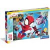 Puzzle 104 dielikov. MAXI Super farba. Spidey And His Amazing Friends