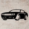 Drevený obraz na stenu - Dodge Chalenger