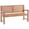 Garden-Shop Záhradná lavica Halden Teak - drevo teak,150 cm