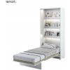 Dig-net nábytok Sklápacia posteľ Lenart BED CONCEPT BC-03 biela | 90 x 200 cm