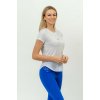 Dámske tričko Nebbia FIT Activewear T-Shirt “Airy” with Reflective Logo 438 white XS