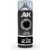AK Interactive Fine Primer Black - Spray 400ml (Includes 2 nozzles)