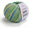 YarnArt Jeans Splash 957 Zeleno modrá