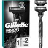 Gillette Mach3 Charcoal Strojček + 2NH
