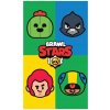 Carbotex · Detský uterák Brawl Stars - motív portréty s gramážou 320 gr./m² - 30 x 50 cm